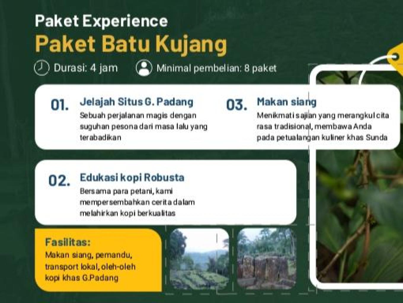 Paket Wisata Batu Kujang - Situs Gunung Padang 