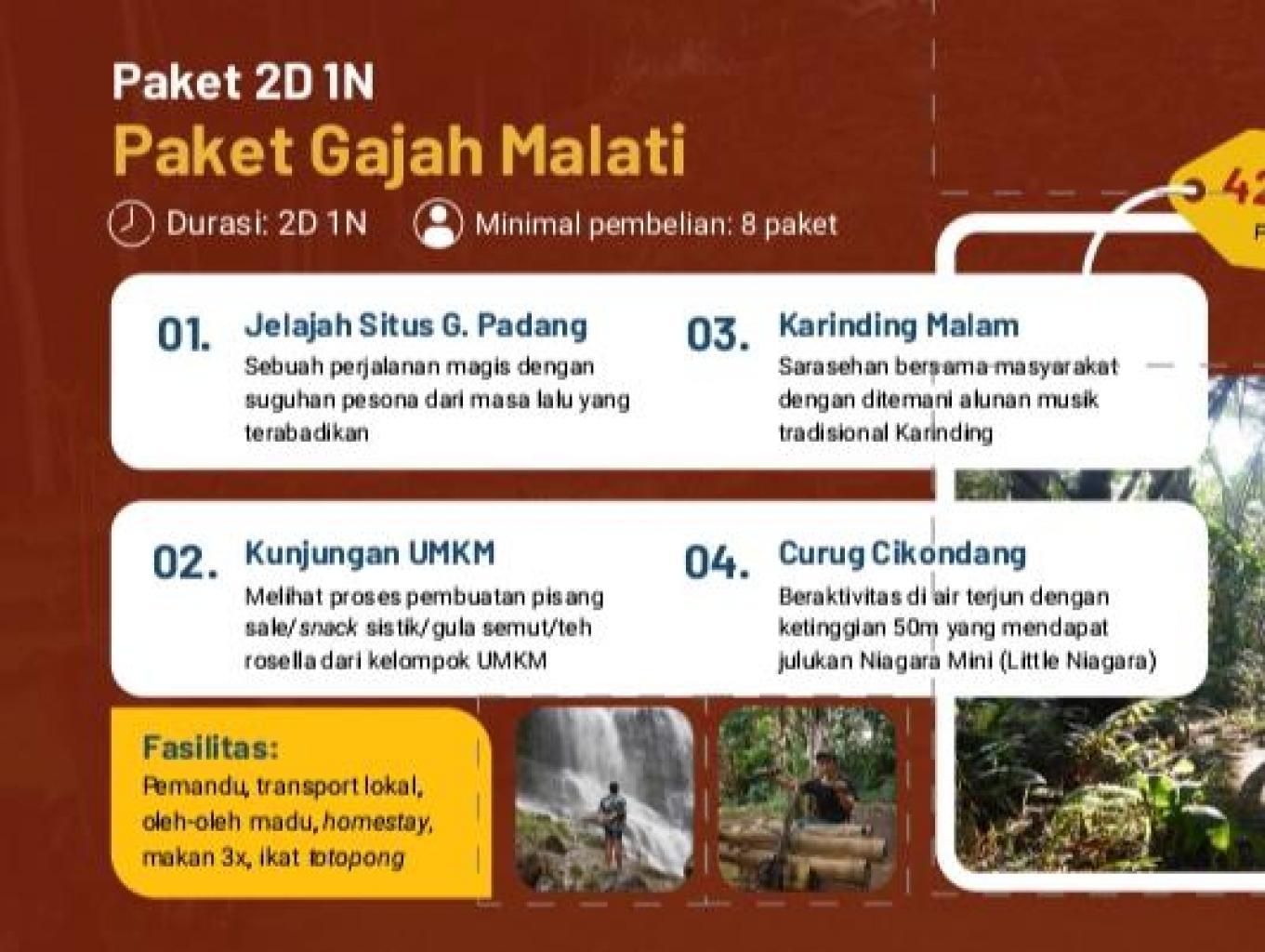 Paket Wisata Gajah Melati - Wisata Situs Gunung Padang 