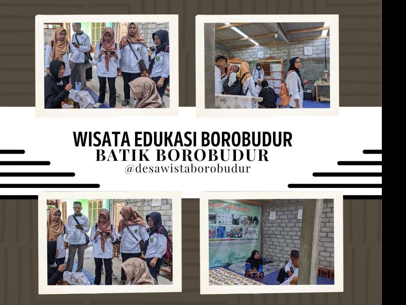 Edukasi membatik di UMKM Rumah Batik Borobudur