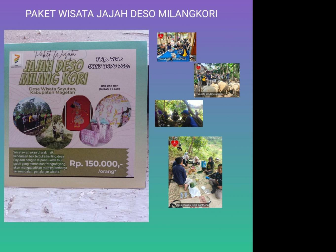 JAJAH DESO MILANGKORI