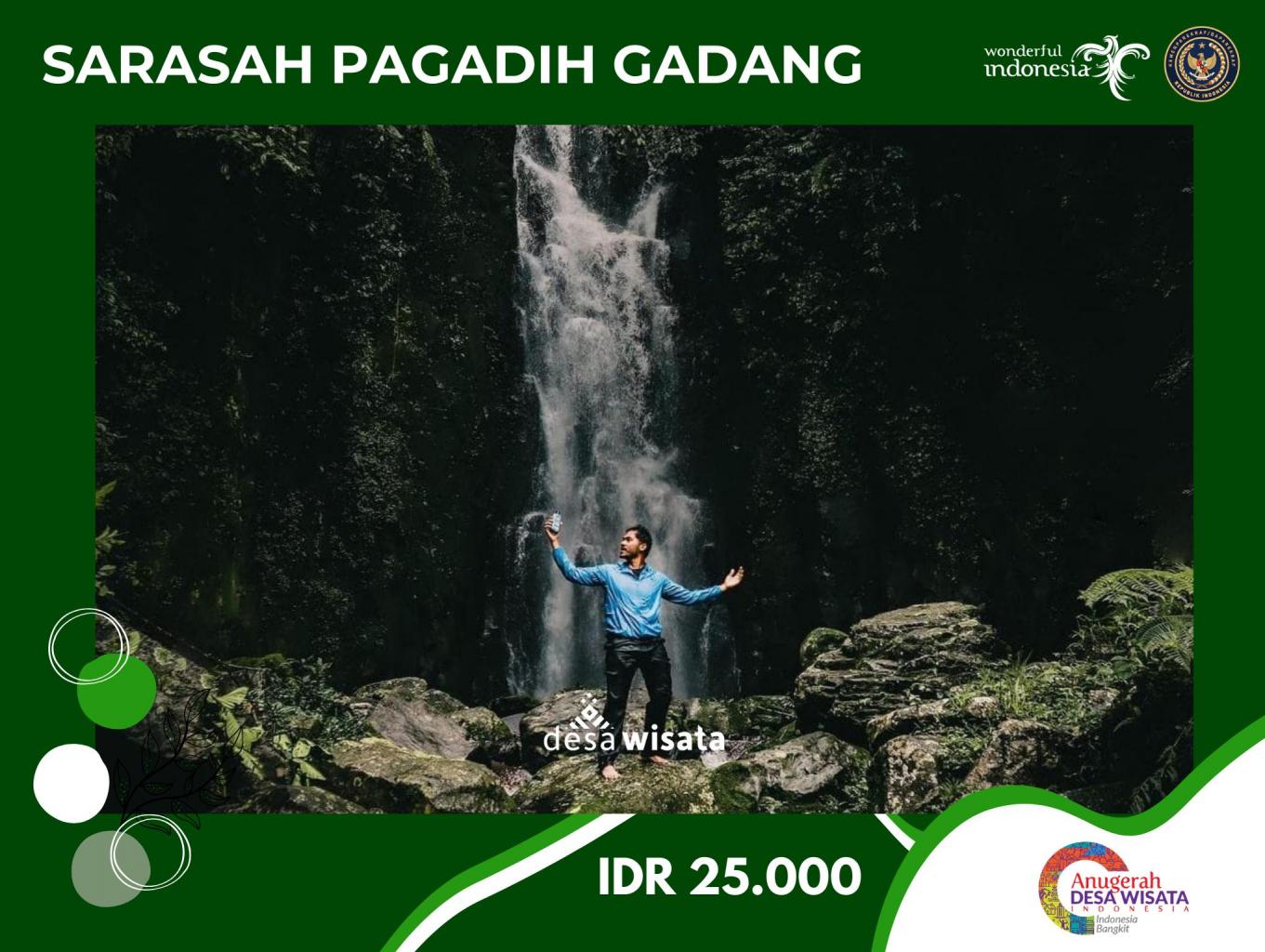 Sarasah Pagadih Gadang (Air Terjun)