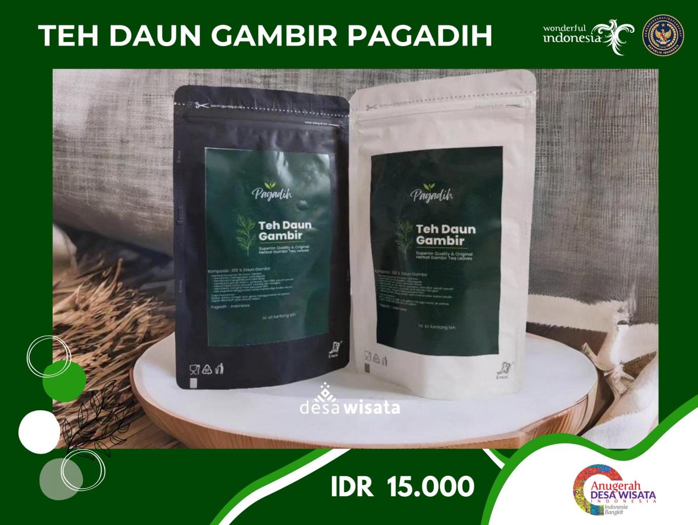 Teh Daun Gambir Pagadih