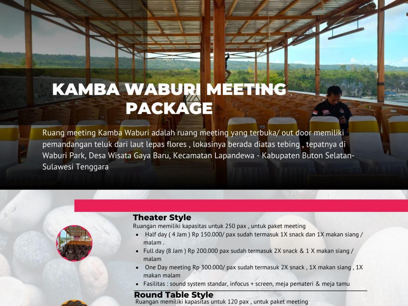 Paket pertemuan di Waburi Park 