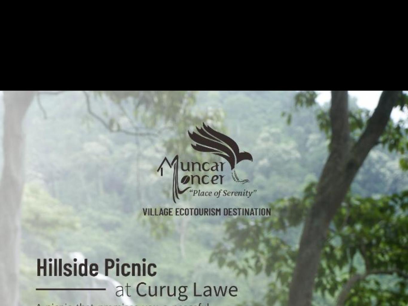 Hillsside Picnic at Curug Lawe 