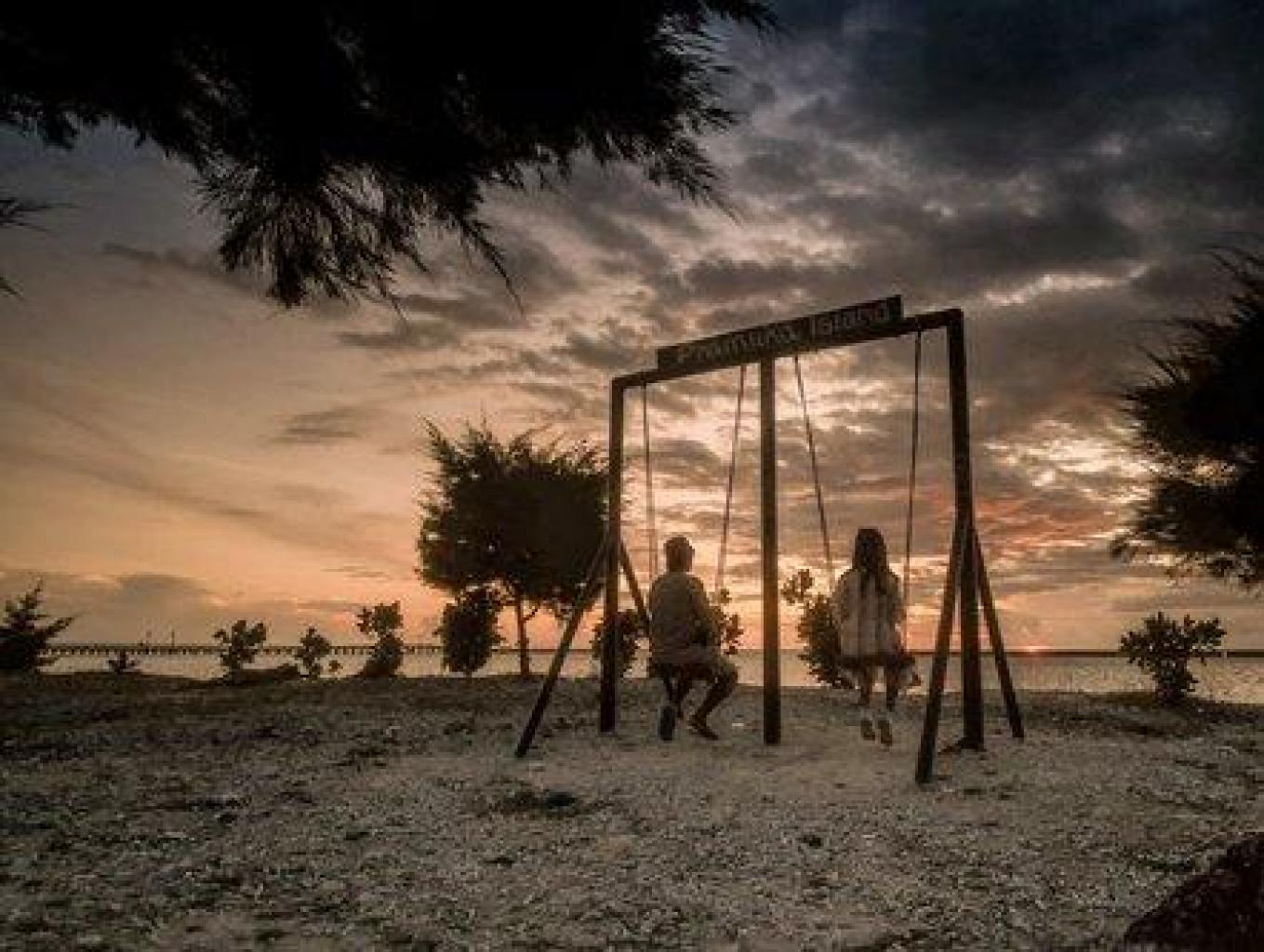 wisata sunset pantai sunrise