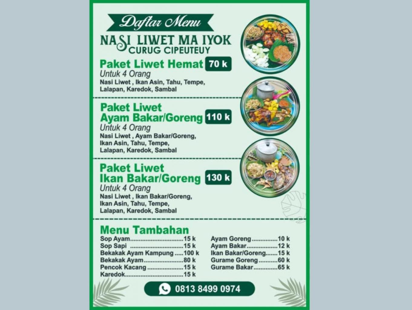 Paket Nasi Liwet