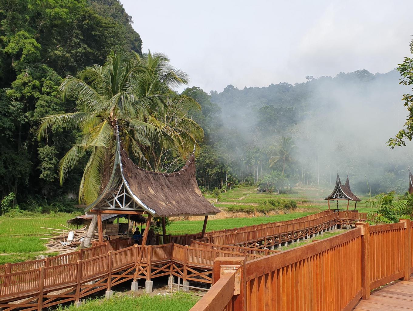 Board Walk Rest Area Silokek