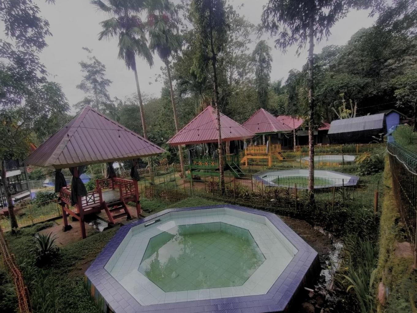 Private Hot Spring Gazebo