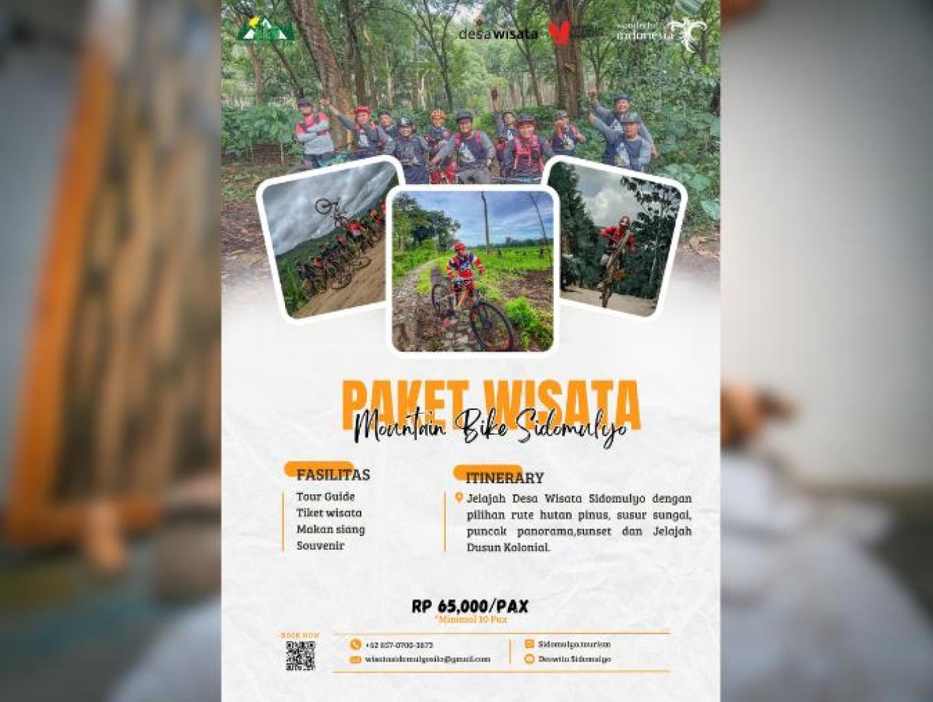 Paket Wisata Mountain Bike Sidomulyo