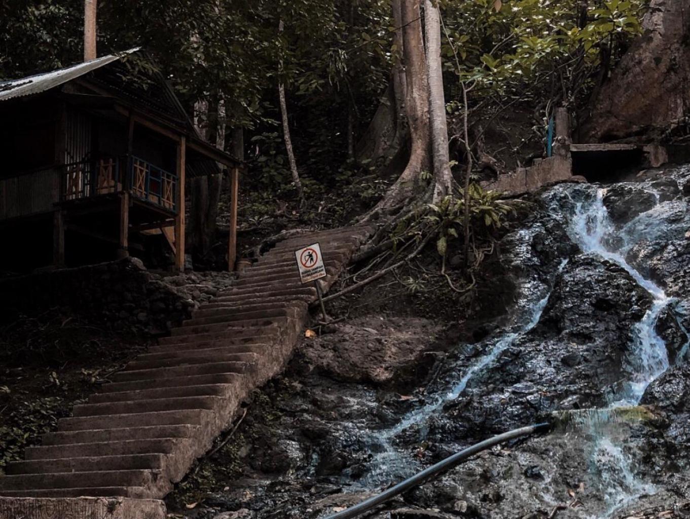 Mata Air Panas Taman Wisata Alam Lejja