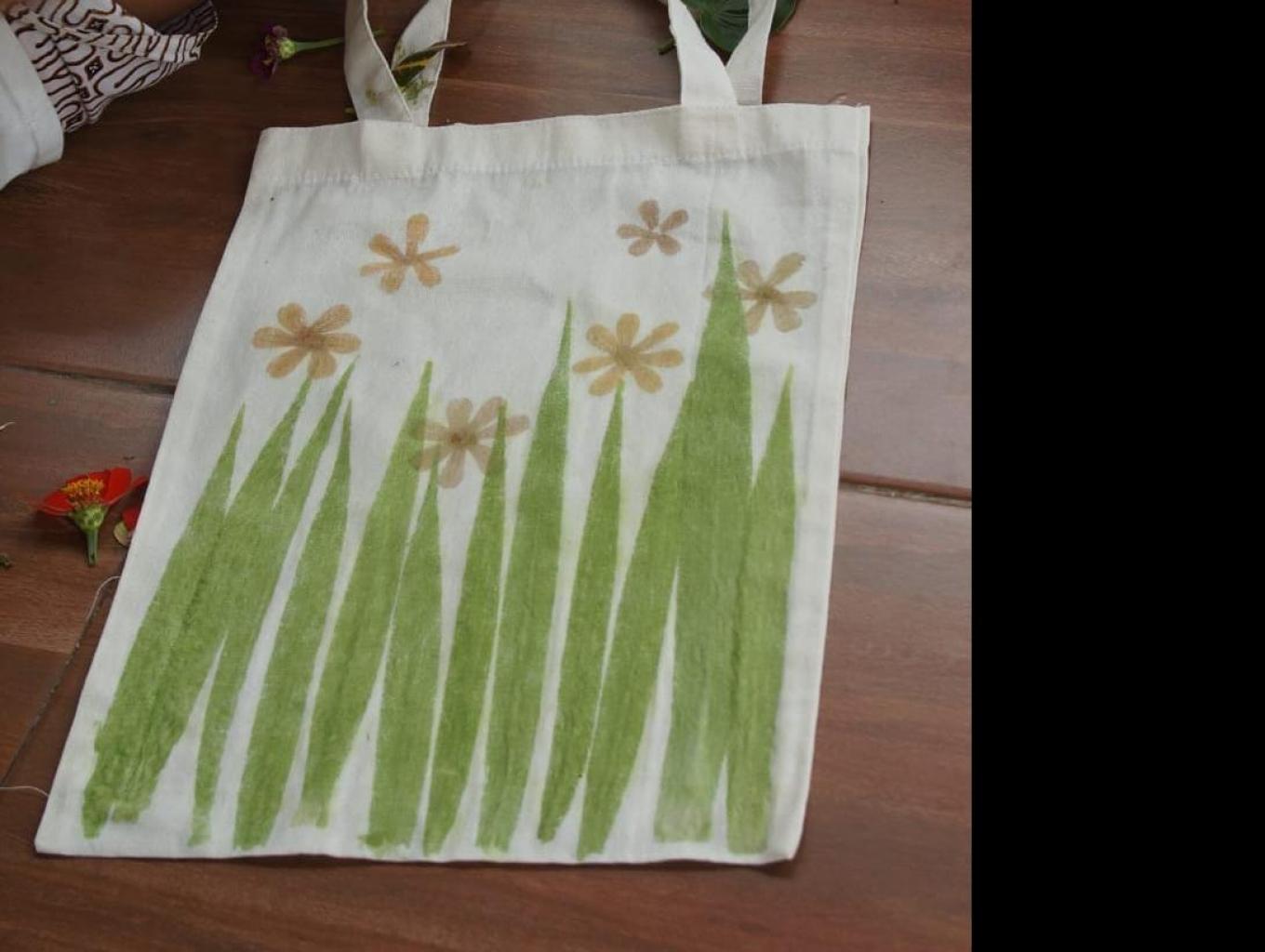 Tote Bag Ecoprint
