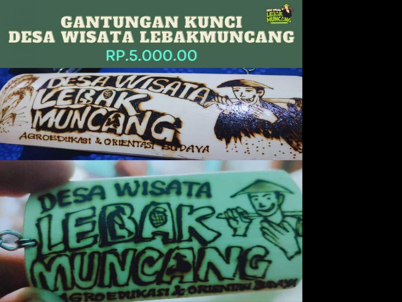 Gantungan Kunci Desa Wisata Lebakmuncang