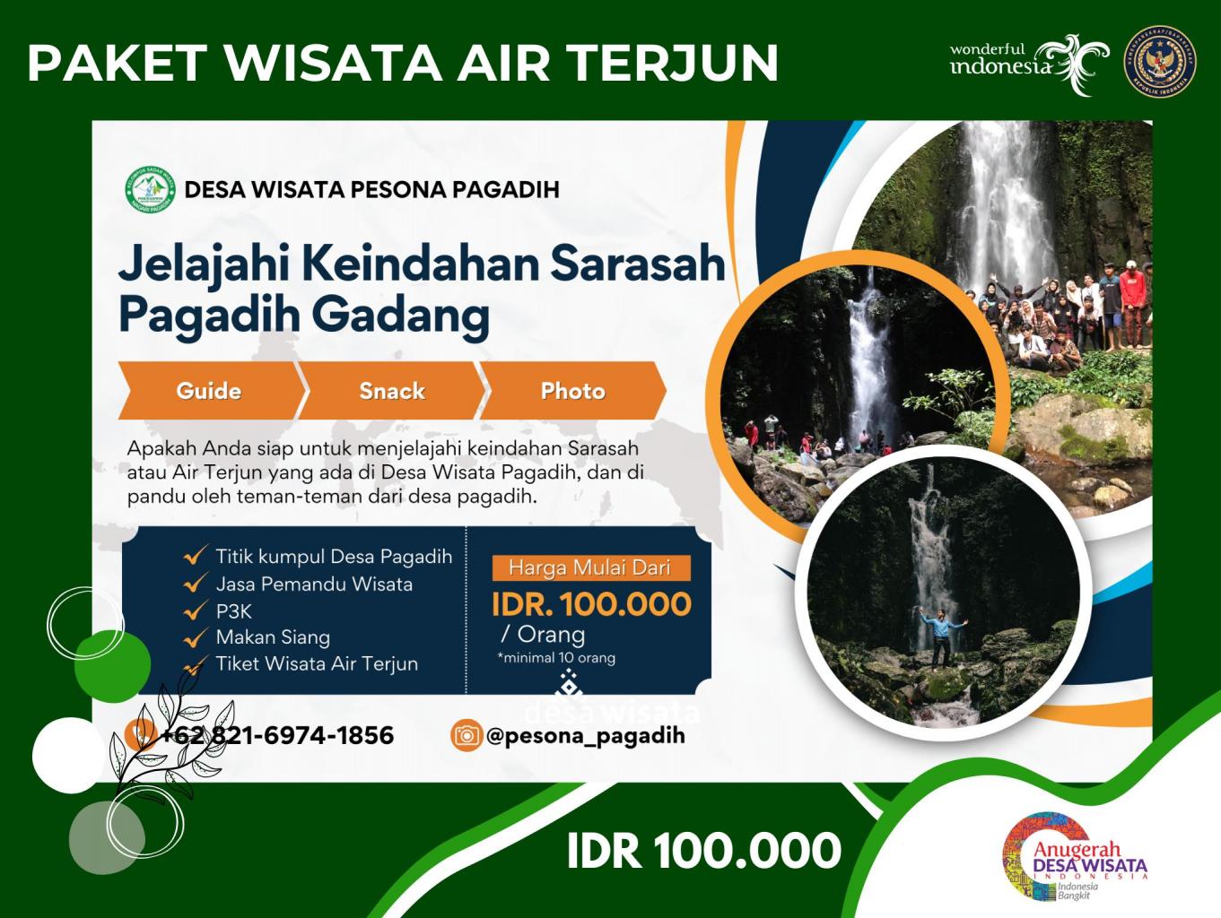 Paket Jelajah Sarasah Pagadih Gadang