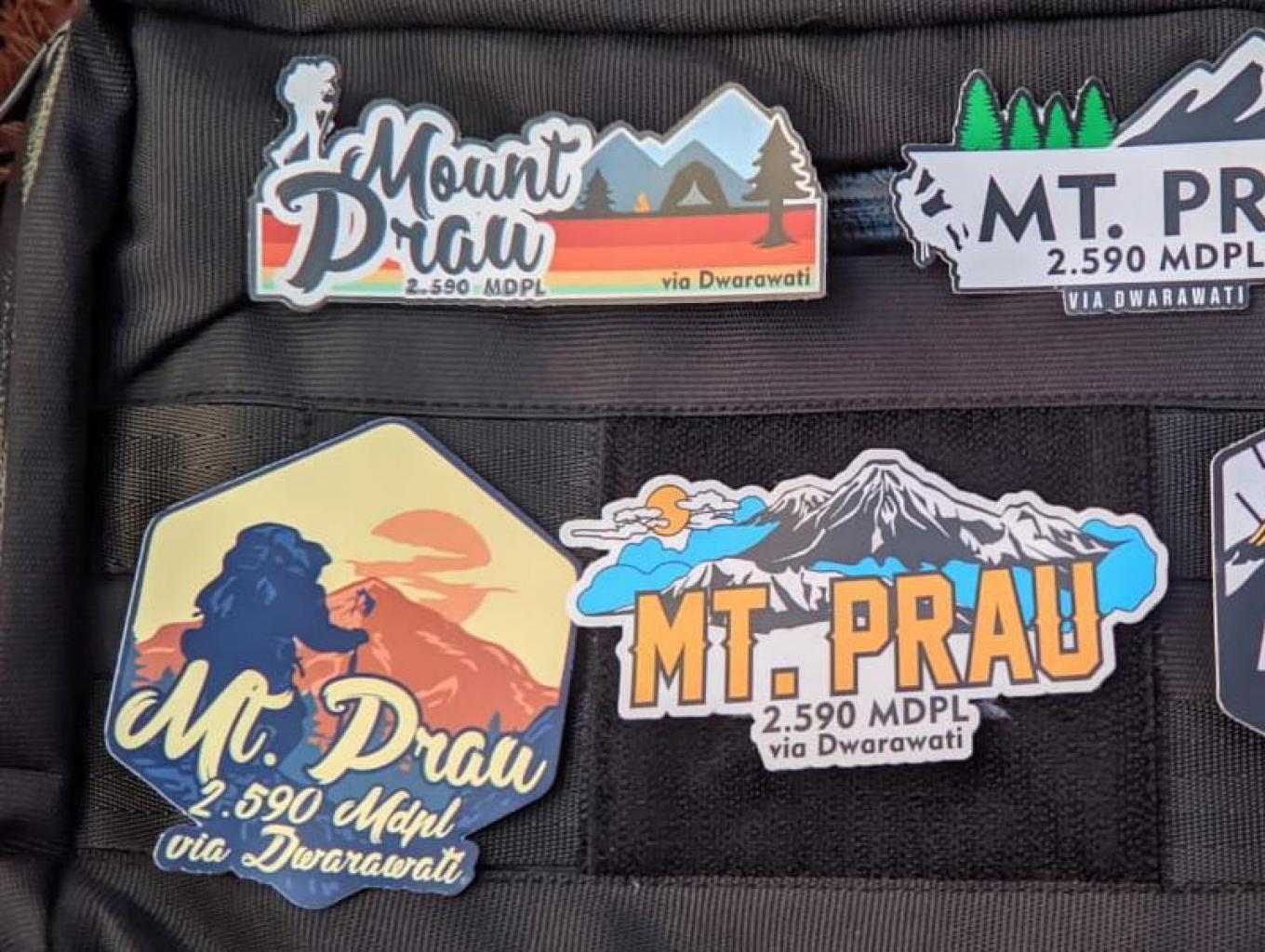 Sticker Gunung Prau