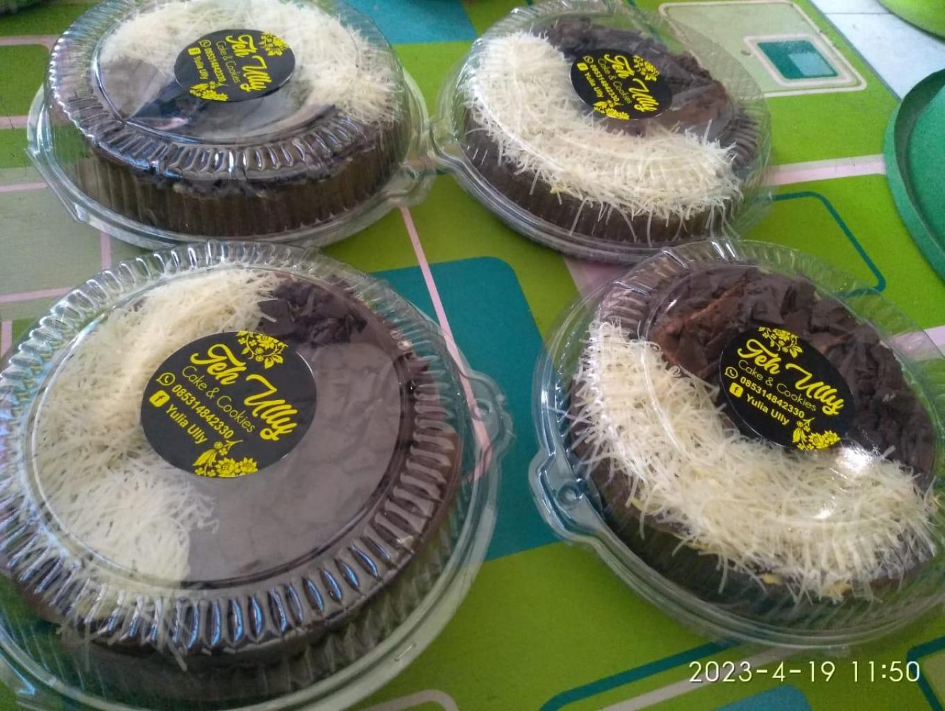 Bolu ketan coklat keju