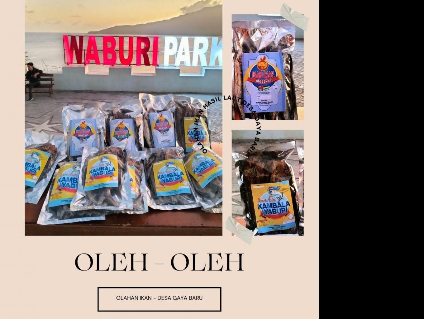 Oleh - oleh khas Desa wisata Gaya Baru