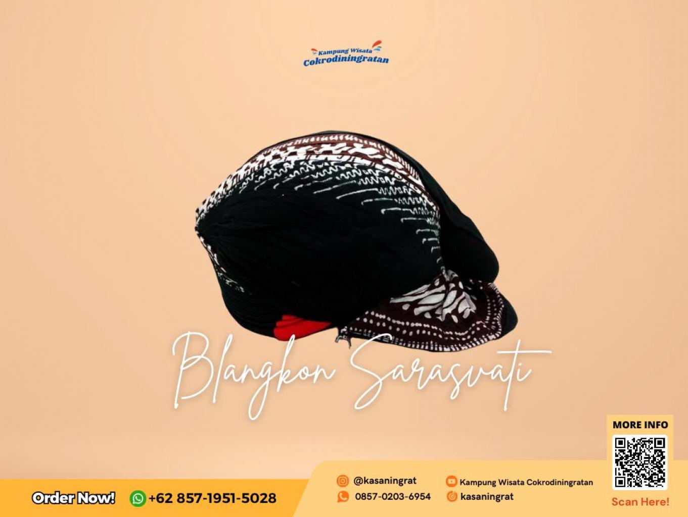 Blangkon Sarasvati