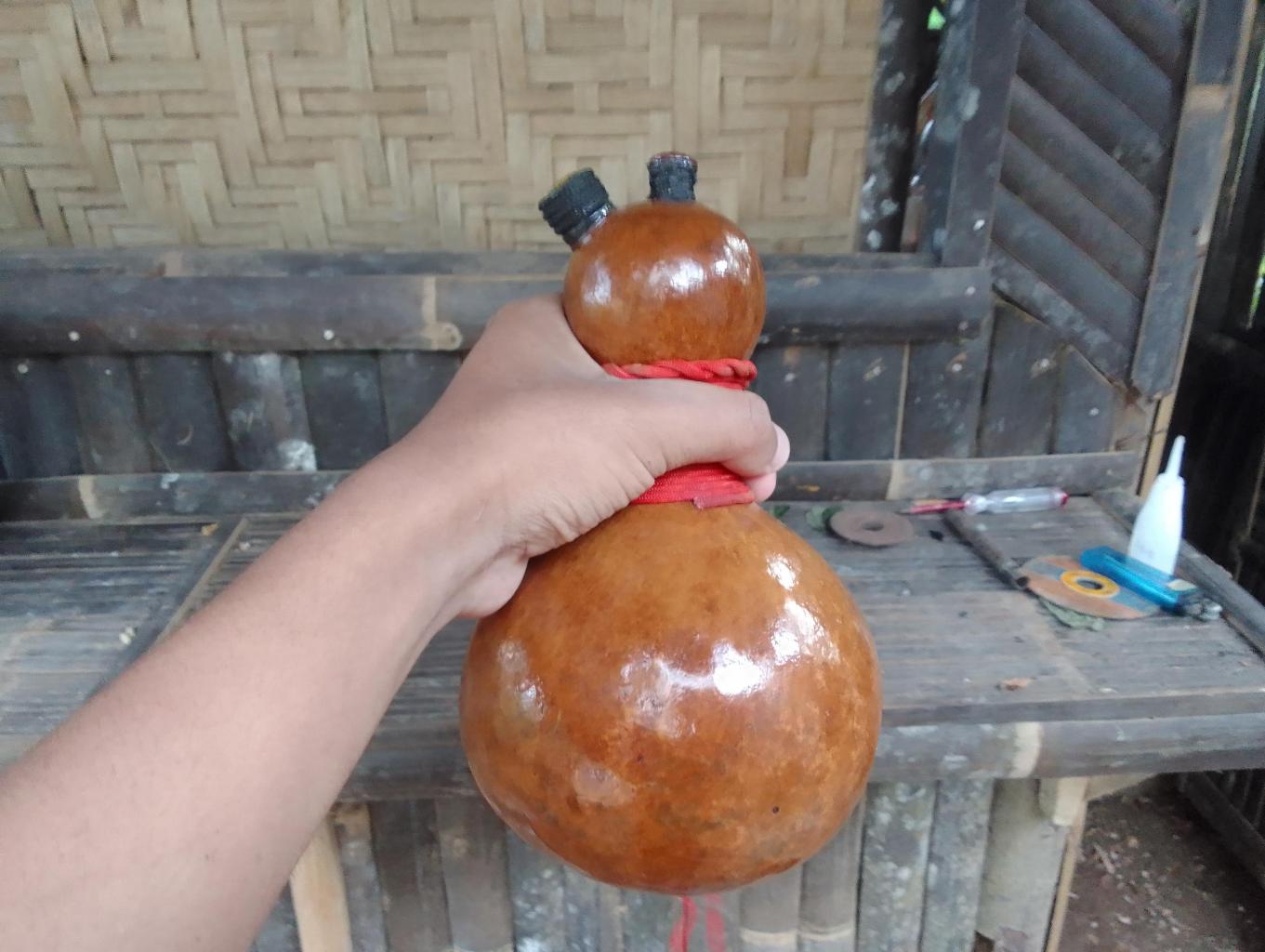Botol Minum Tradisional  Jaman dulu dari buah kukuk