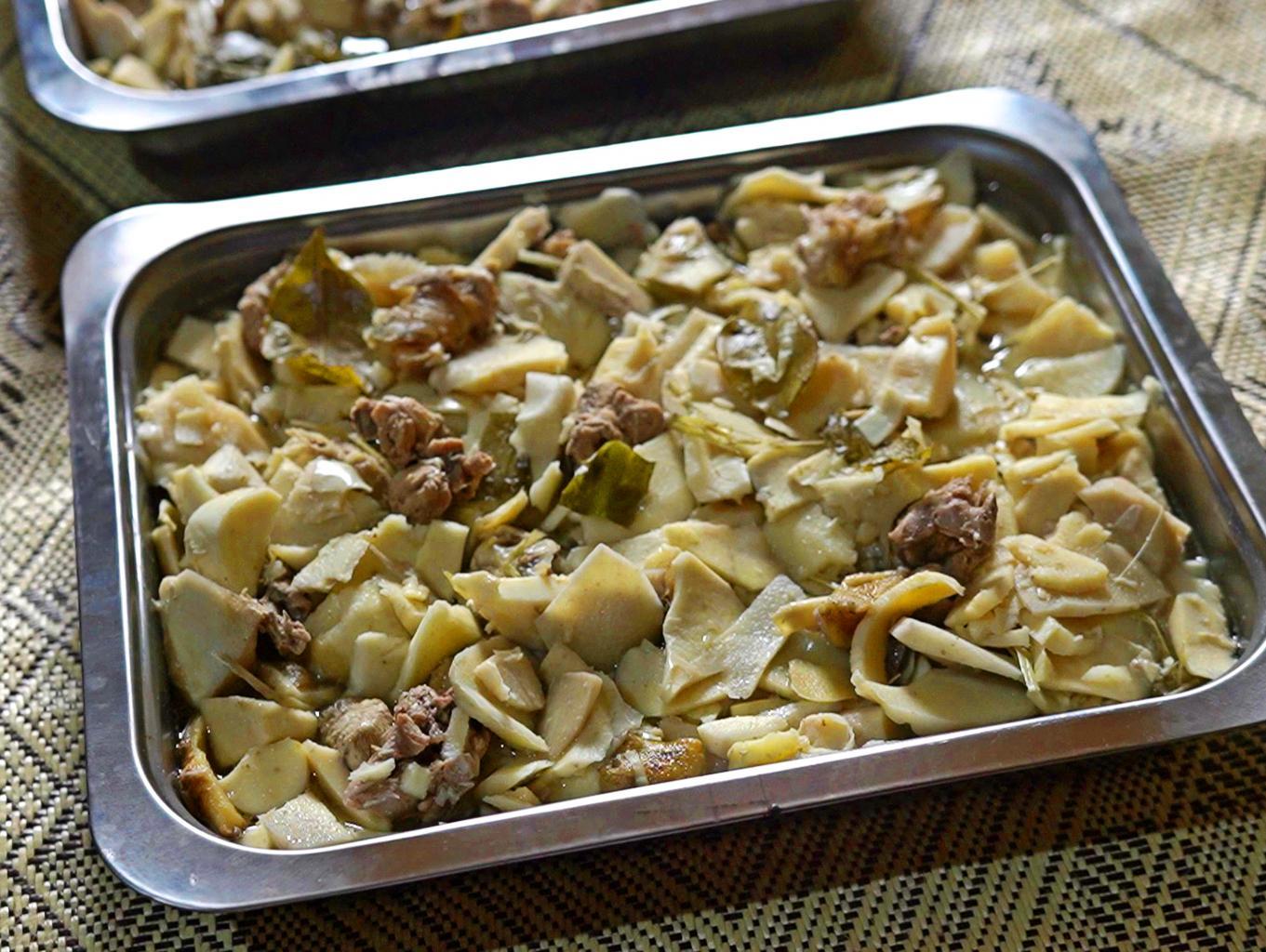 Ayam Kampung Masak Umbut Kelapa