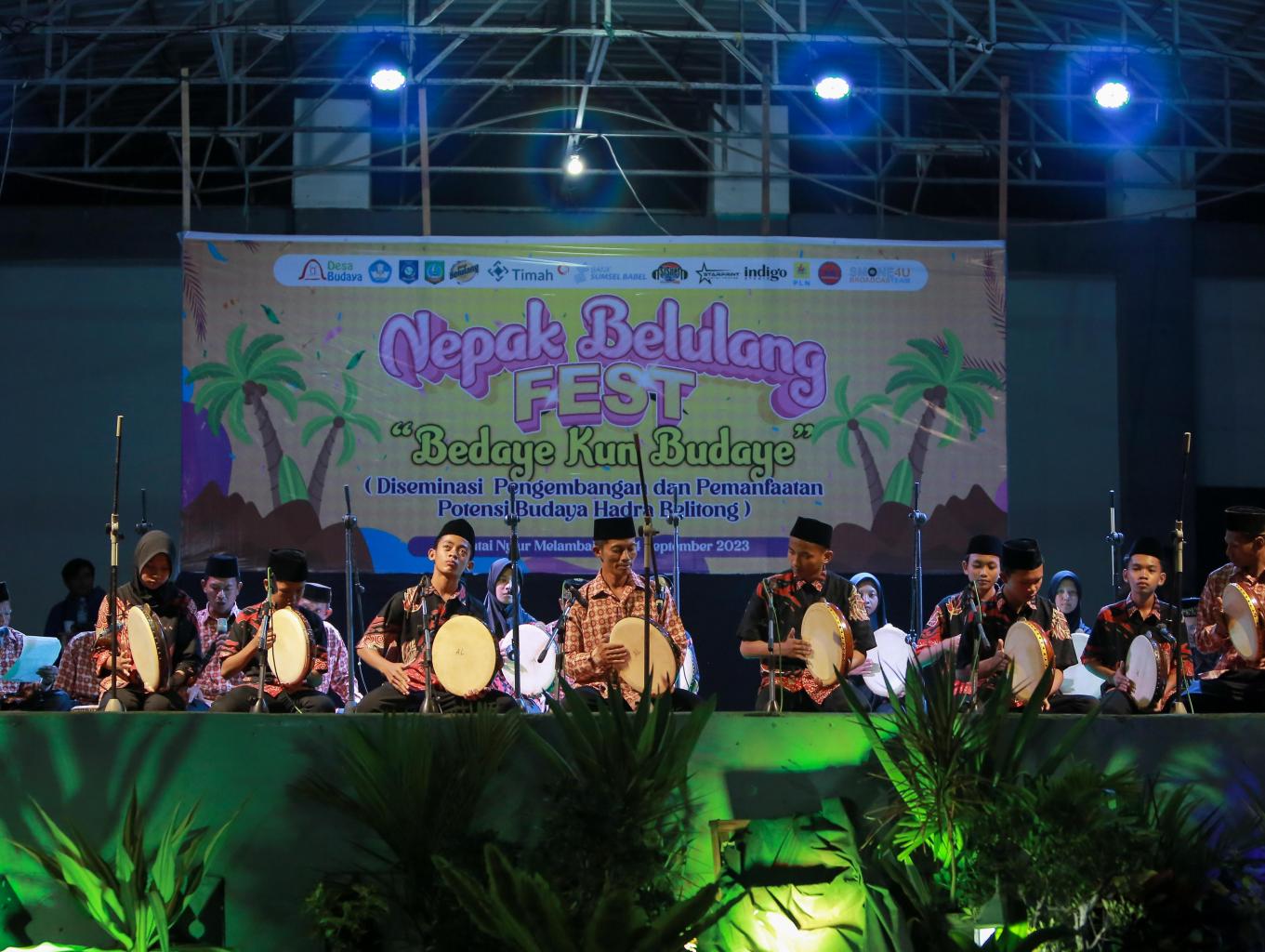 Festival Nepak Belulang Desa Lalang