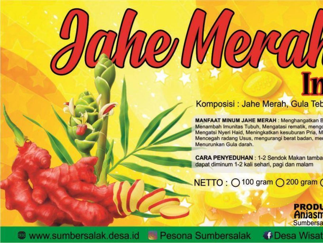 SERBUK INTAN JAHE MERAH
