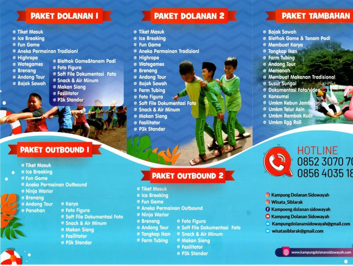 Paket Wisata Outbound Permainan Tradisional di Kampung Dolanan Sidowayah