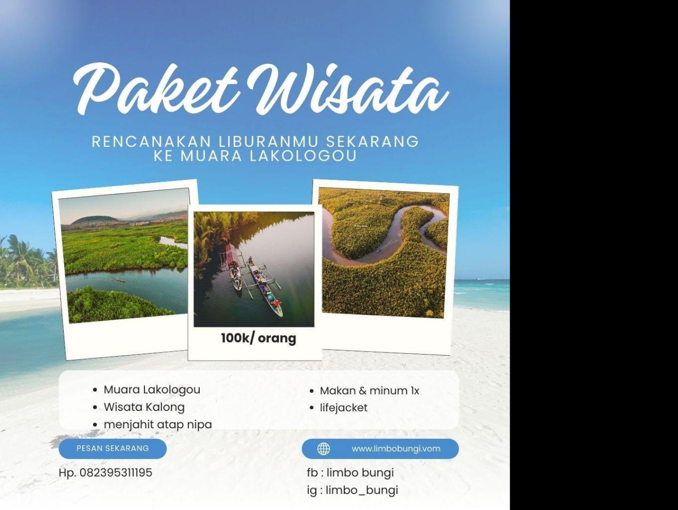 Paket Wisata One Day Trip Muara Lakologou