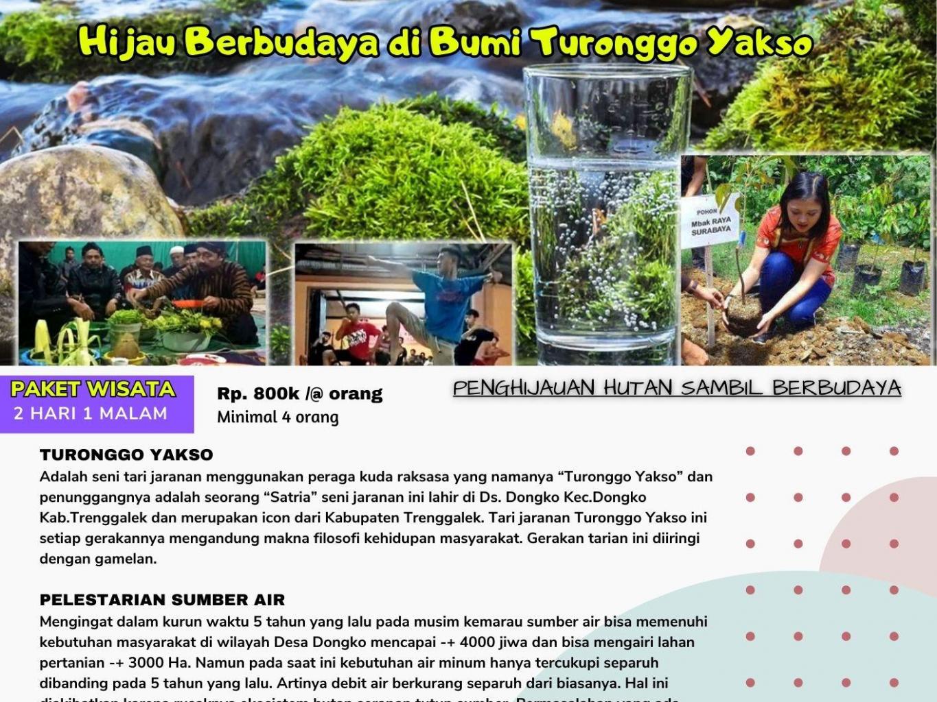 Hijau Berbudaya (Konservasi Sumber Air & Upacara Adat)