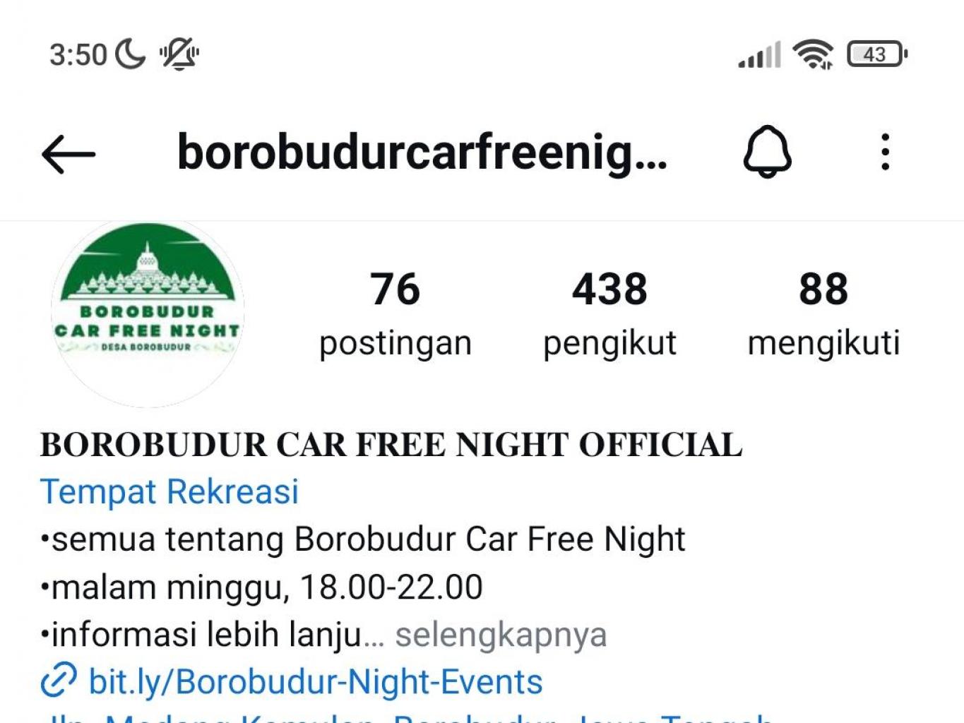 Borobudur Car Free Night