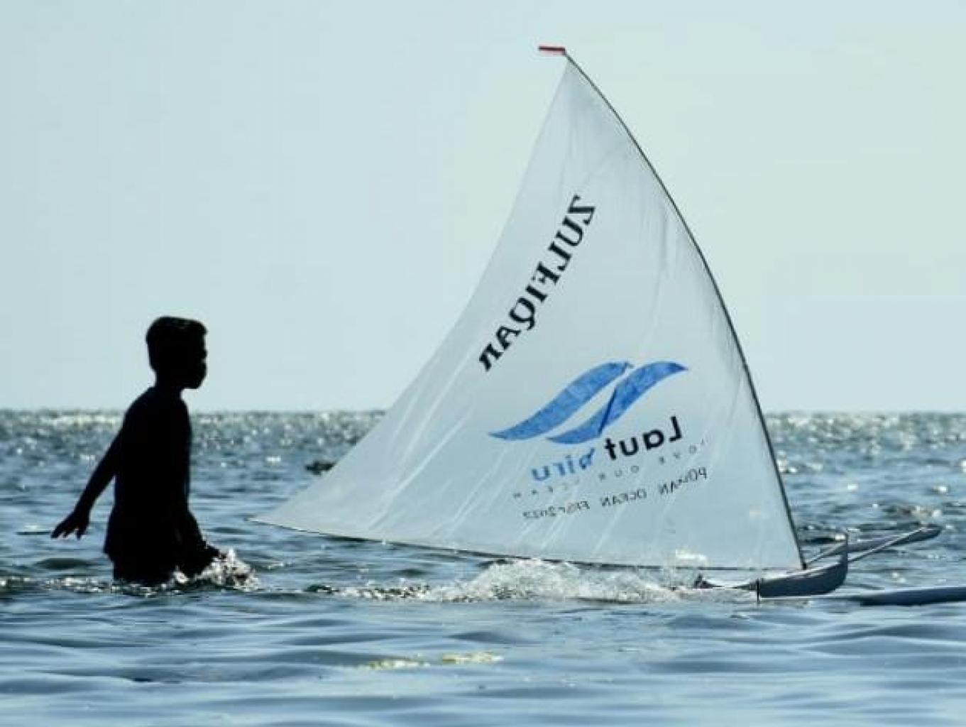 antarksi perahu sandeq mini