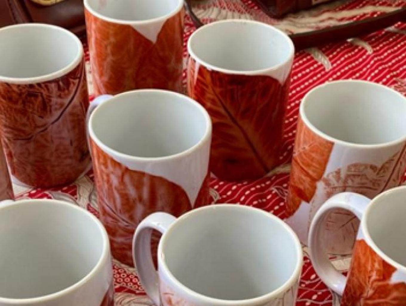 Gelas Mug Ecoprint