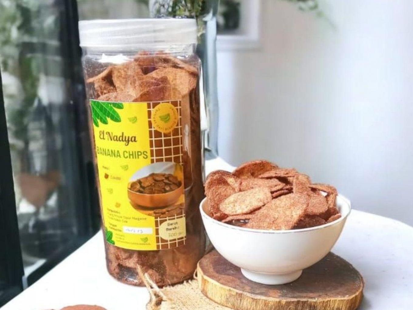 Keripik Pisang Cokelat 
