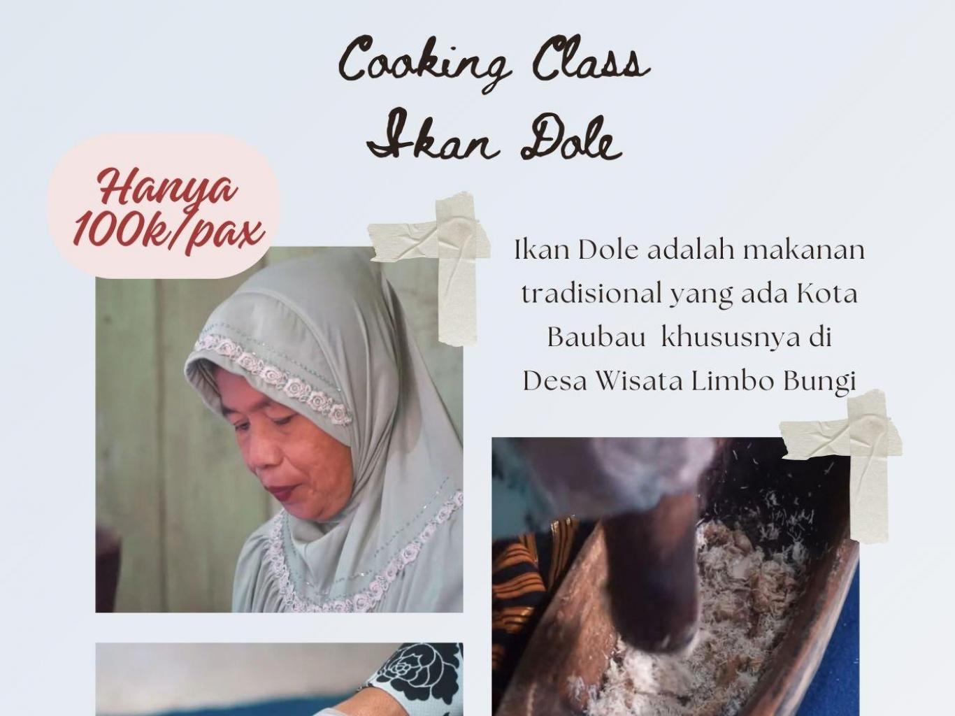 Cooking Class Makanan Tradisional Ikan Dole