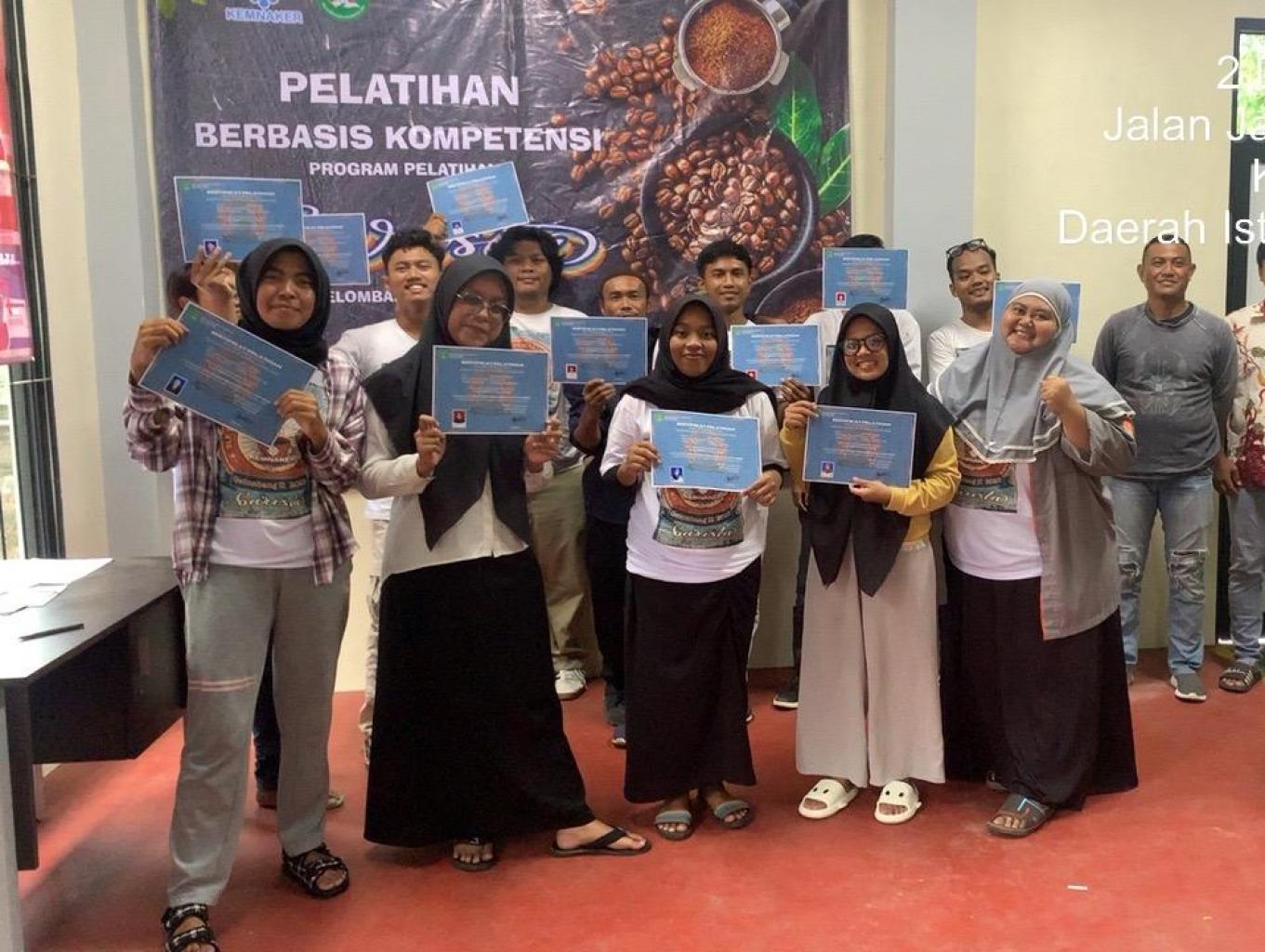Pelatihan  barista