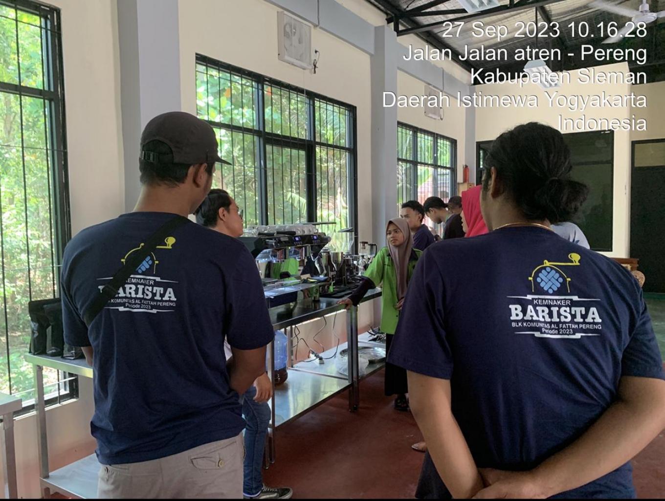 Pelatihan barista