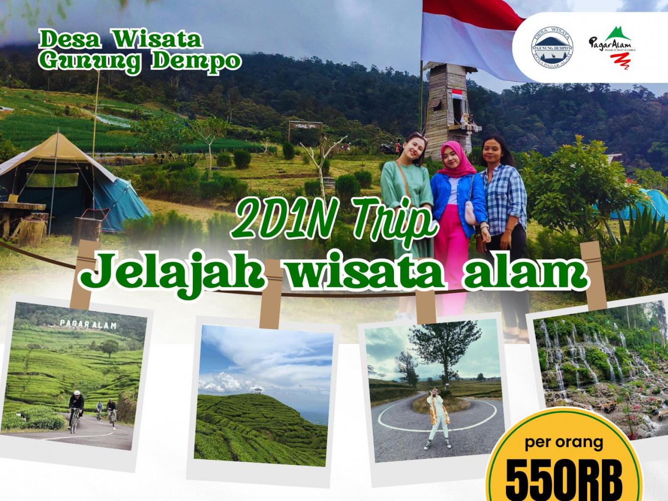2D1N Trip Jelajah Wisata Alam