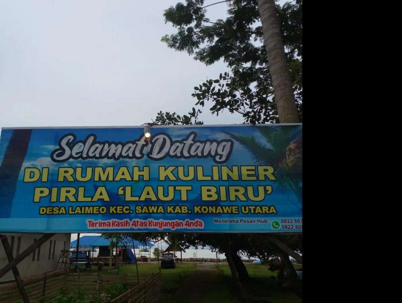 kuliner di pirla laut biru