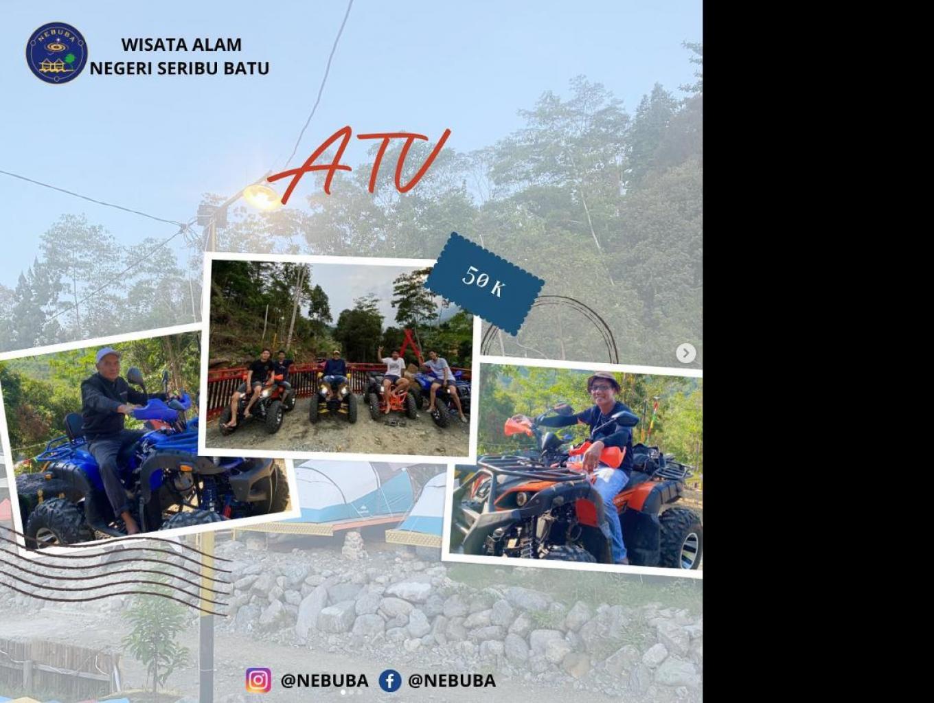 Jelajah Bukit dengan ATV 