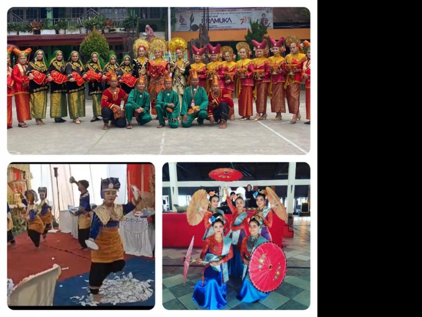 Tari Pasambahan, Tari Piriang Dan tari Payuang