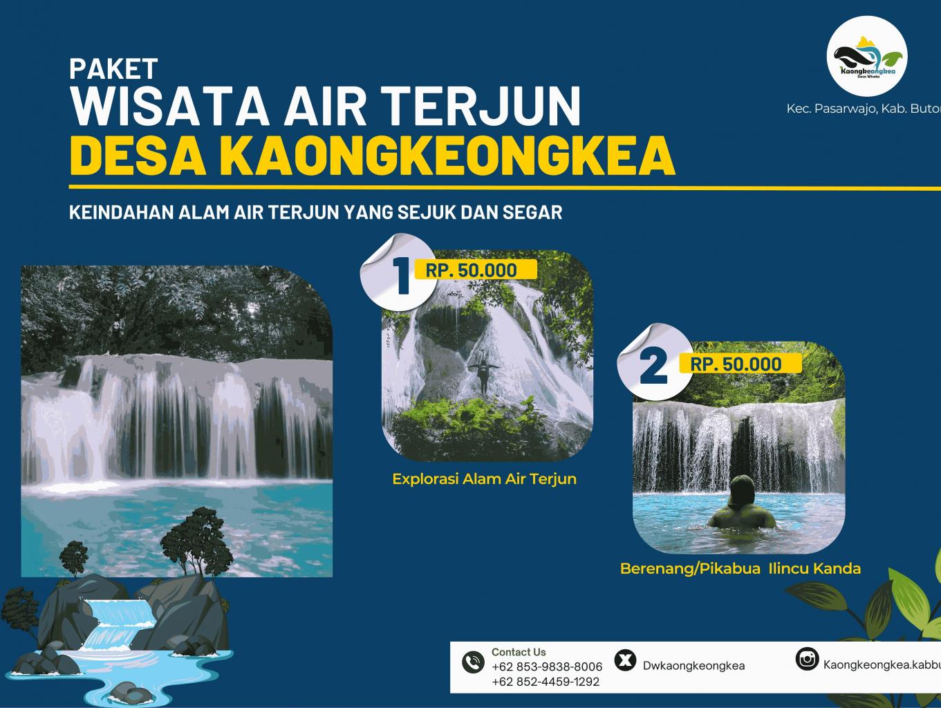 Paket Wisata Air Terjun Kaongkeongkea