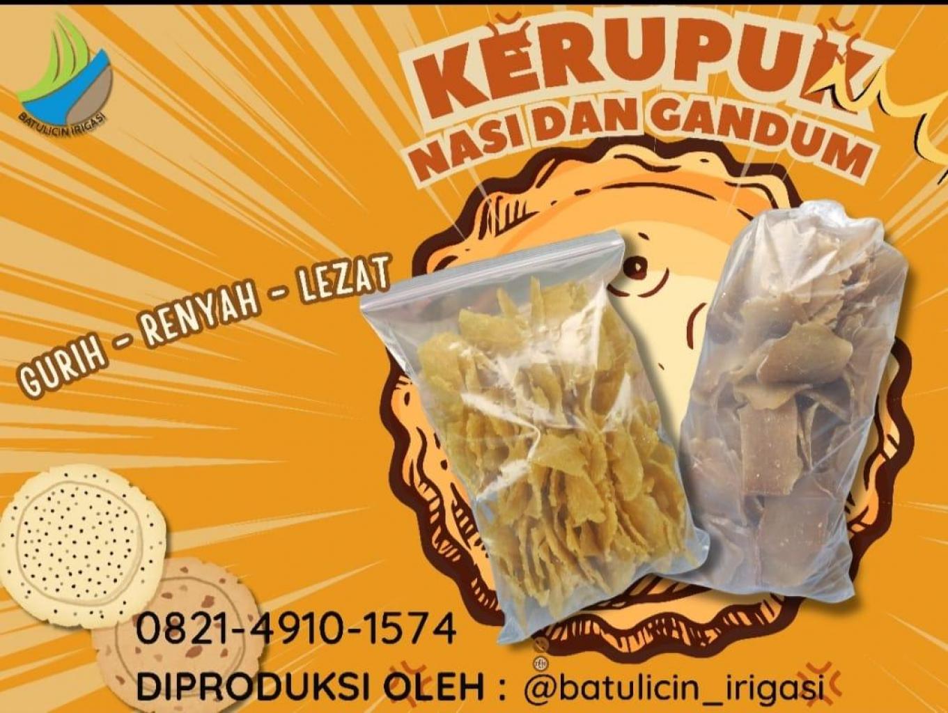 KERUPUK NASI DAN GANDUM