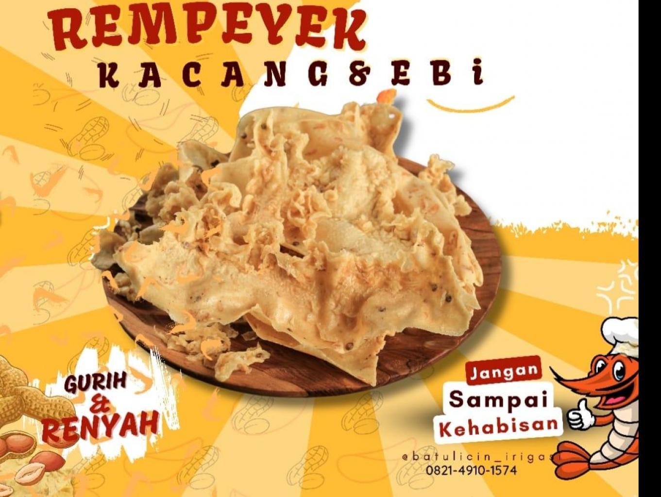 REMPEYEK KACANG DAN EBI