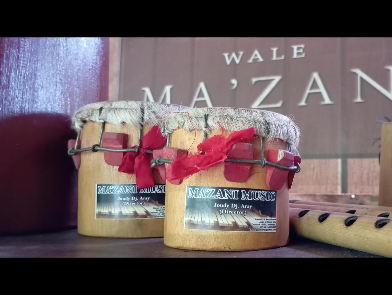 Miniatur Tambur Minahasa