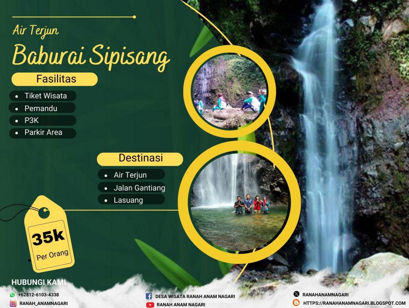 Air Terjun Baburai Sipisang