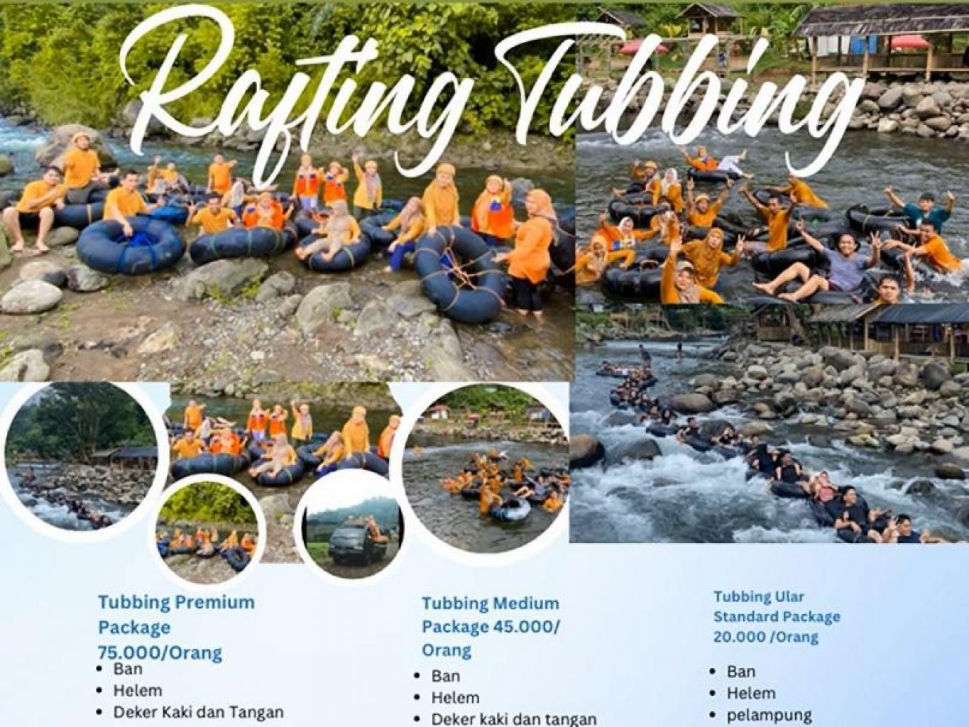 Paket River Tubing 300m