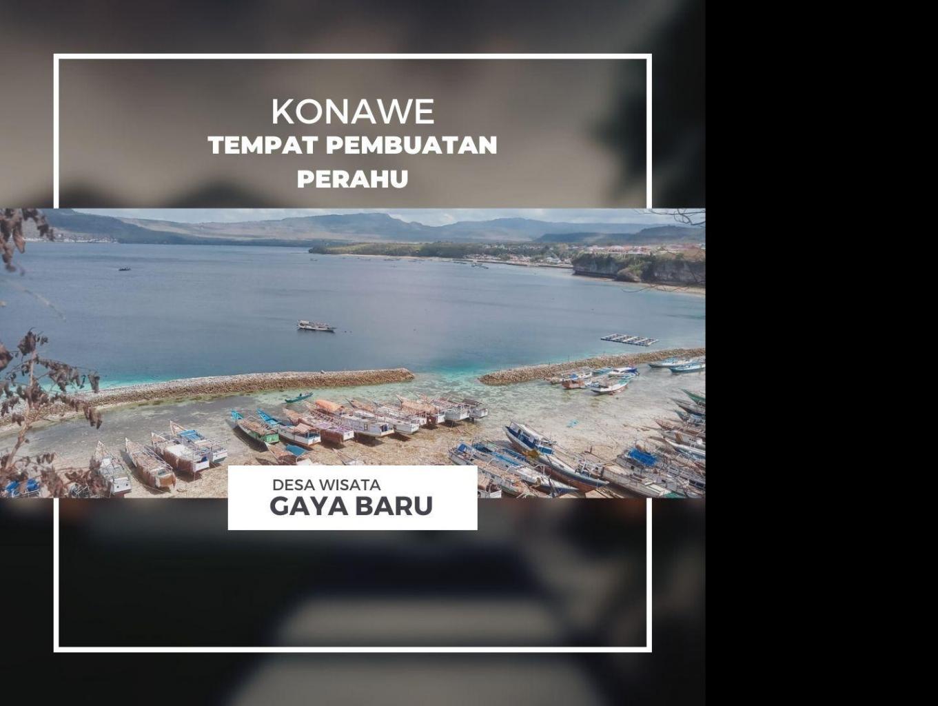 Konawe - Tempat pembuatan perahu