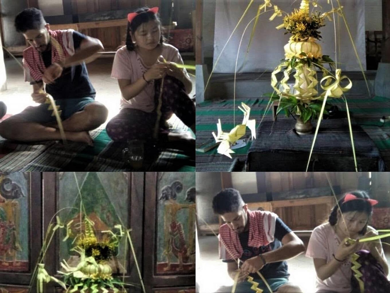 Merangkai Bunga (Kembar Mayang)