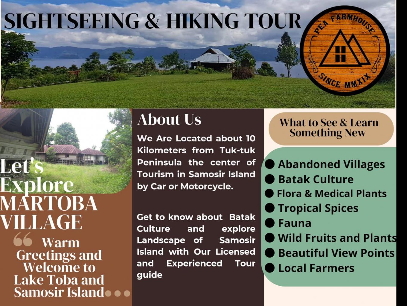 Trekking Pea Farm Trail