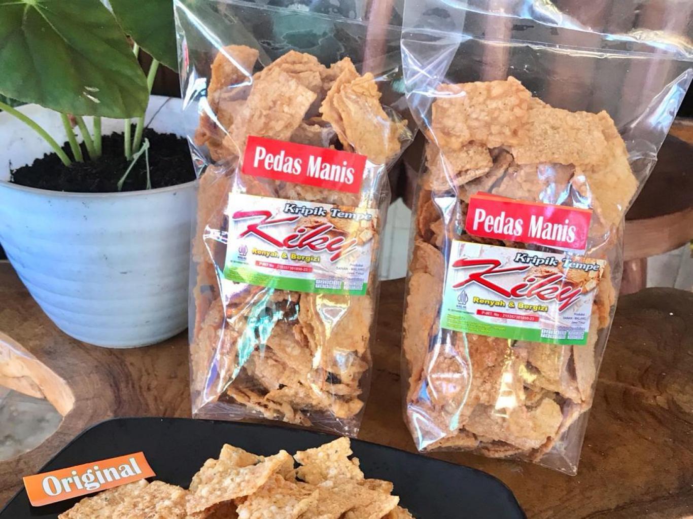 Keripik tempe rasa rasa