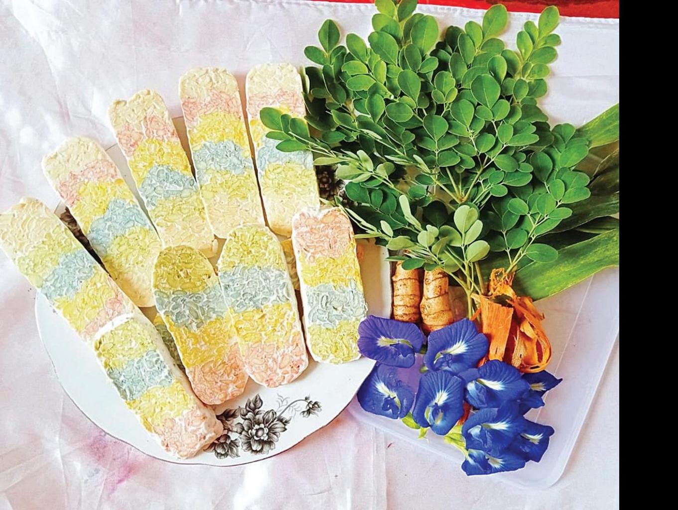 Tempe murni pelangi